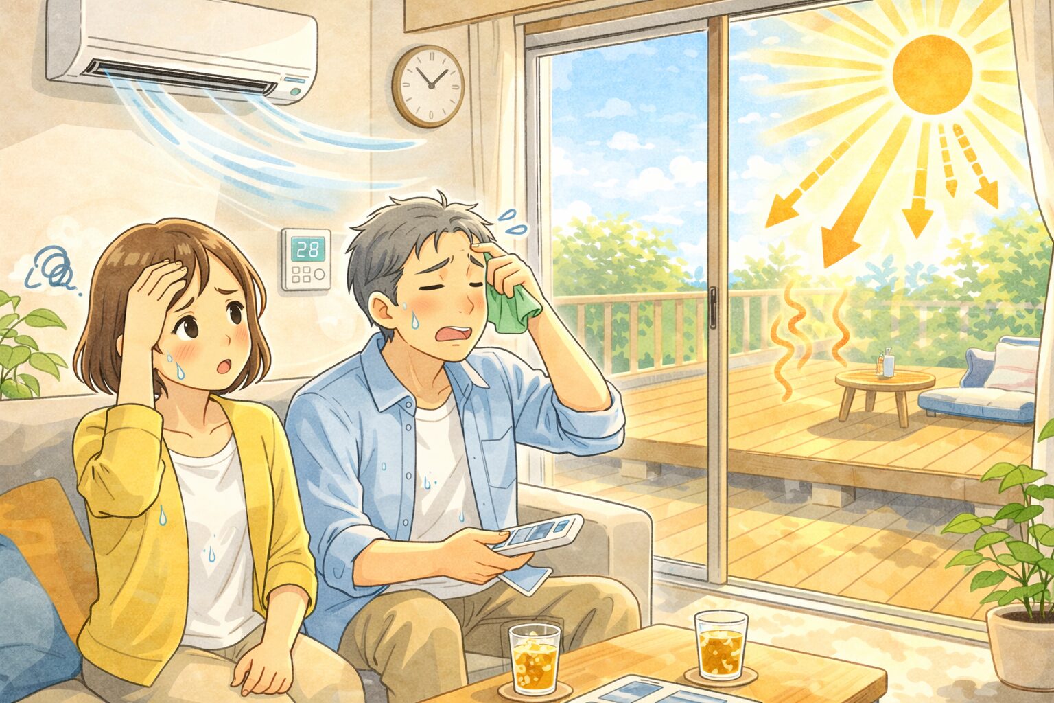 夏の室温は外構で変わる？春から考えたい日除け対策【宮城県仙台市】